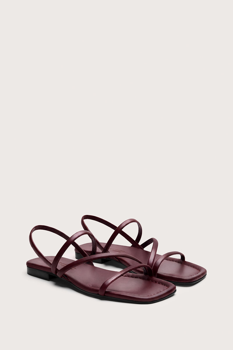 Burgundy - Rome ankle