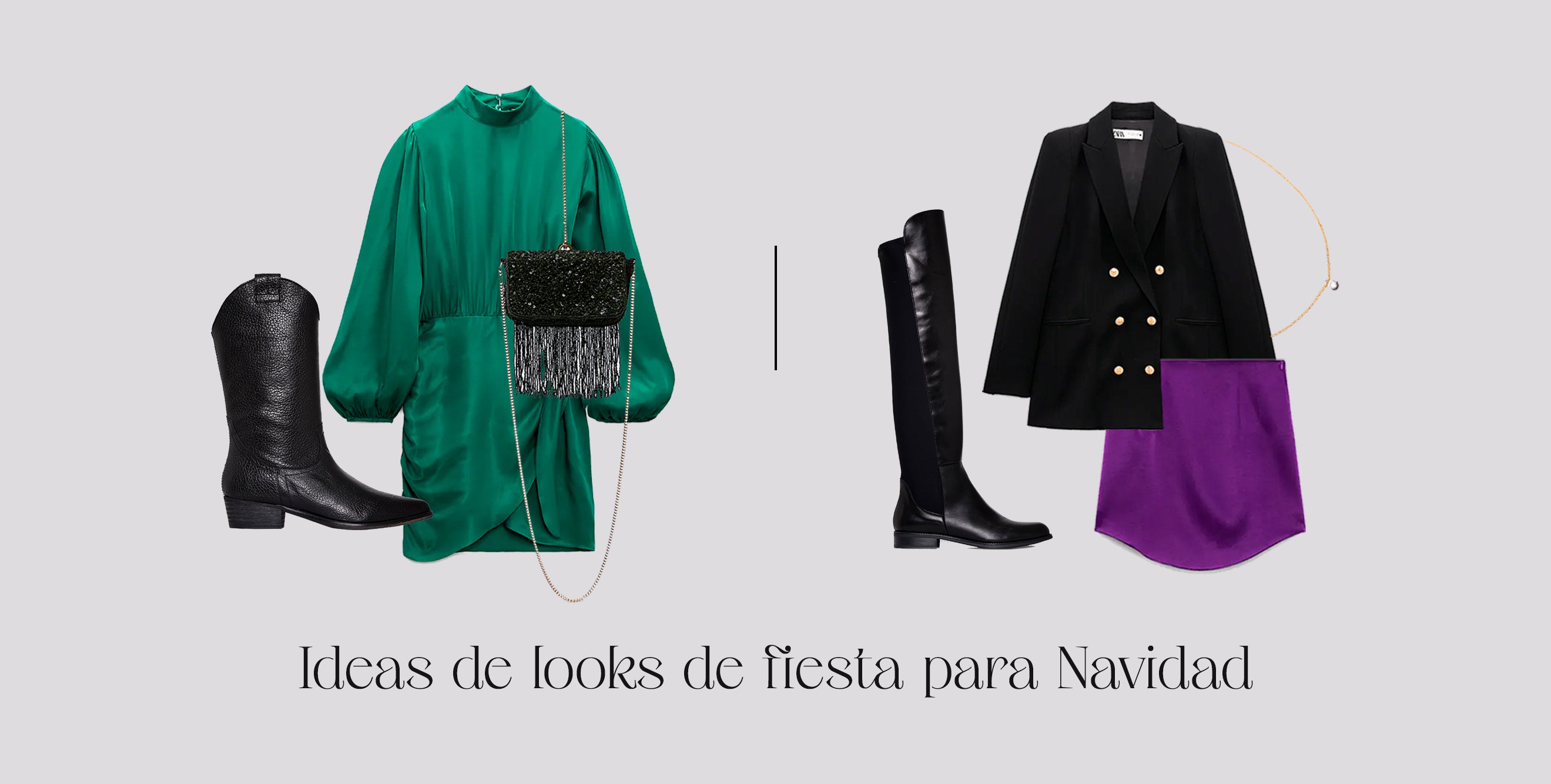 Ideas de looks de fiesta para Navidad