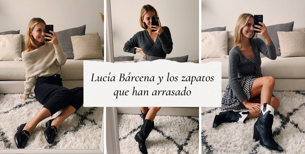 Lucía Bárcena y los zapatos que han arrasado