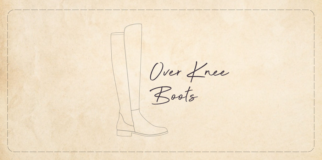 The history of high-top boots: Over the knee boots