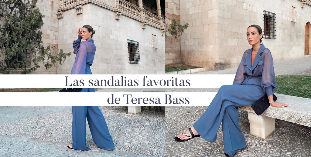 Las sandalias favoritas de Teresa Bass