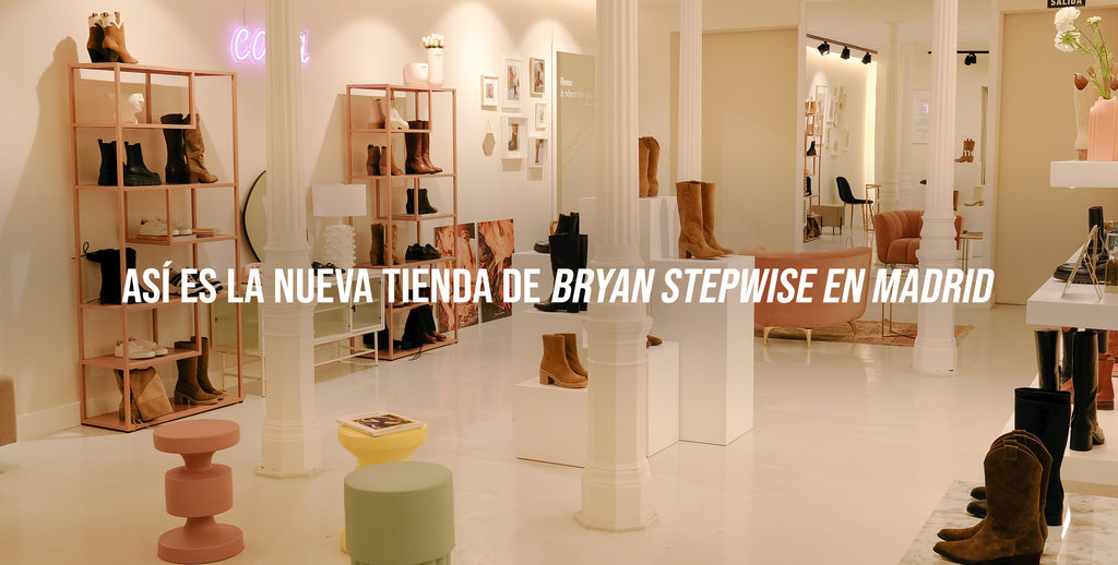 Así es la nueva tienda de Bryan Stepwise en Madrid