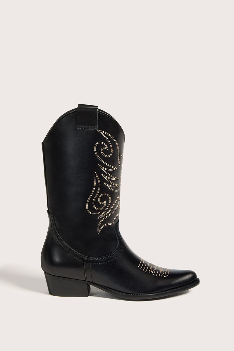 Negro bordado - JANDRA