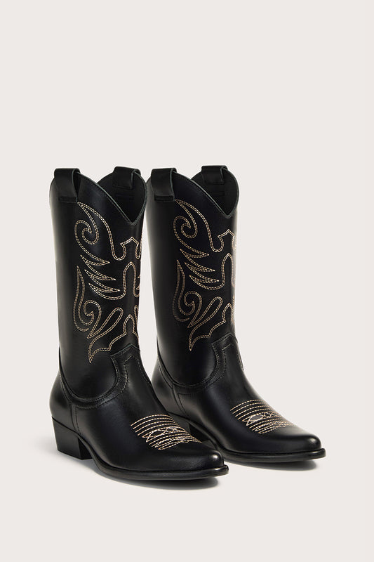 Negro bordado - JANDRA