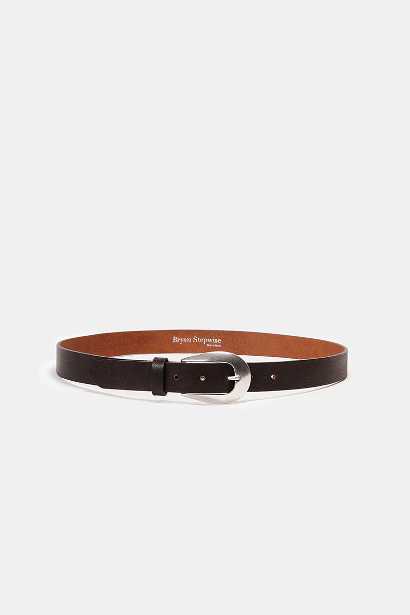 BROWN COWBOY BELT - AVIATOR